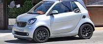 Spyshots: All-New Smart Fortwo Cabrio Caught Completely Undisguised