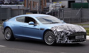 Spyshots: Aston Martin Rapide S