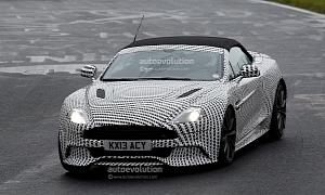 Spyshots: Aston Martin Vanquish Volante at the 'Ring