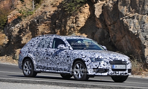 Spyshots: Audi A4 Allroad Facelift