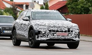 Spyshots: Audi e-tron quattro Electric SUV Looks Too Sexy Not to Get an ICE
