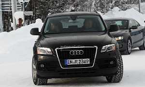 Spyshots: Audi Q5 Facelift