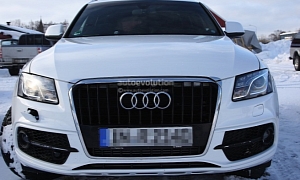 Spyshots: Audi Q5 Facelift Up Close