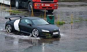 Spyshots: Audi R8 Prototype Fueled with... Grass [LOL]