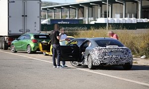 Spyshots: Audi TT-RS Benchmarked Against A45 AMG Facelift, Cayman GT4 and Lotus Evora