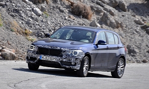 Spyshots: BMW 1 Series Facelift in the Works