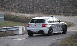 Spyshots: BMW 135i M Hatchback Spotted Again