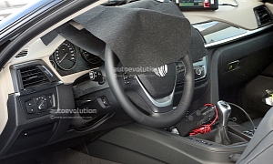 Spyshots: BMW 4 Series Coupe Interior Revealed