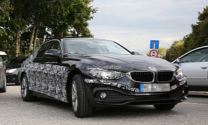 Spyshots: BMW 4 Series Gran Coupe Interior Scooped