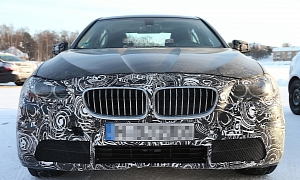 Spyshots: BMW 5-Series LCI Plug-in Hybrid