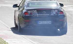 Spyshots: BMW 6 Series Gran Coupe Drifting on the Nurburgring