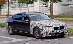 Spyshots: Facelifted BMW 7 Series Already Shows Up in German Traffic