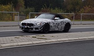 Spyshots: BMW Continues G29 Z4 Testing At The Nurburgring