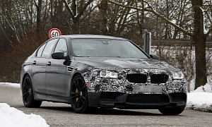 Spyshots: BMW F10 M5 Facelift