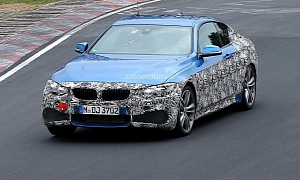Spyshots: BMW F32 4 Series Coupe with M Sport Package