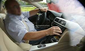 Spyshots: BMW F36 4 Series Gran Coupe Interior
