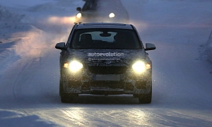 Spyshots: BMW F48 X1 in a Winter Frenzy