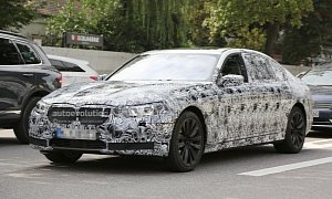 Spyshots: BMW G11 7 Series Shows Us Part of Its Taillights