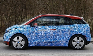 Spyshots: BMW i3 Shows Its Colors