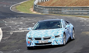 Spyshots: BMW i8 Hits the Nurburgring