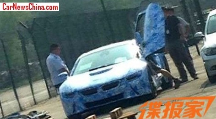 BMW i8 Spyshots in China