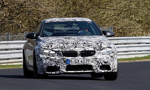 Spyshots: BMW M4 Arrives at the Nurburgring