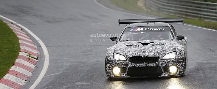 BMW M6 GT3 Spied