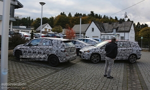 Spyshots: BMW's 5- and 7-Seater MPVs Scooped