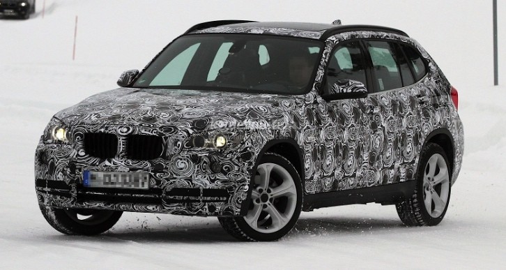 Spyshots: BMW X1 Facelift