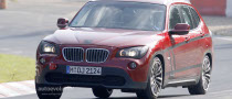 Spyshots: BMW X1 in Cherry Red Guise