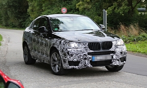 Spyshots: BMW X4 Shows Up on the Nurburgring for the First Time