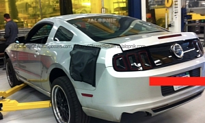 Spyshots Confirm 2015 Mustang Will Have an Independent Rear Suspension