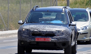 Spyshots: Dacia Launching Facelift for Duster SUV