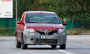 Spyshots: Dacia Logan / Renault Symbol Getting a Facelift