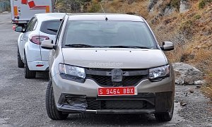 Spyshots: Dacia Logan Sport Model Spotted Testing