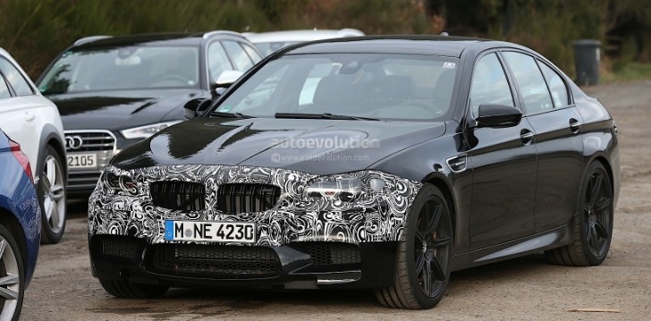 BMW M5 gets new face