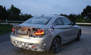 Spyshots: F22 BMW 2 Series Coupe Seen Testing