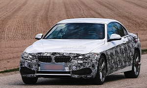 Spyshots: F33 BMW 4 Series Convertible Shows New Metal Roof