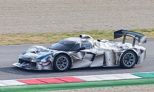 Spyshots: Ferrari Le Mans LMP1 Race Car