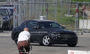 Spyshots: First Mercedes C-Cabrio Spotted Testing