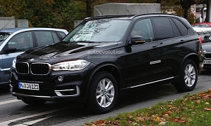 Spyshots: Hybrid BMW X5 Goes Out for Tests in Traffic