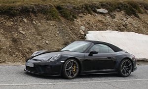 Spyshots: Is This the 2019 Porsche 911 GT3 Touring Cabriolet?