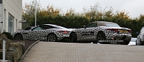 Spyshots: Jaguar F-Type Coupe Spotted Next to Convertible