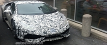 Spyshots: Lamborghini Cabrera Now Shows Details