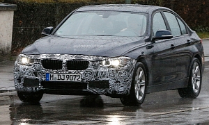 Spyshots: LCI BMW F30 3 Series Spotted for the First Time