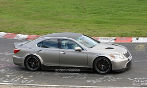 Spyshots: Lexus LS in Super-Sporty Form on the Nurburgring