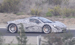 Spyshots: McLaren P1 Spotted Testing