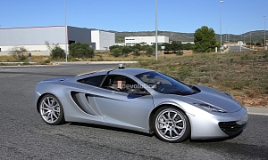 Spyshots: McLaren P13 Sportscar Caught Chassis Testing