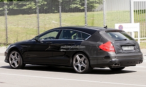 Spyshots: Mercedes Benz CLS 63 AMG Shooting Brake