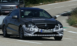 Spyshots: Mercedes Benz E-Class Coupe Facelift